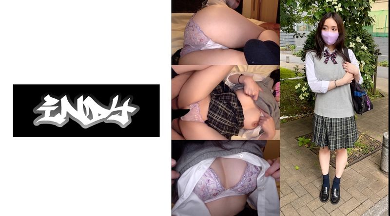 534CRT-014 22小時使用【個人攝影】薄紫的mesh內褲醬_激稀有_G罩杯混血系制服美小女